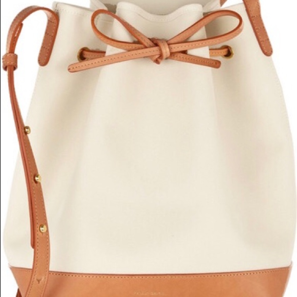 Mansur Gavriel Canvas Bucket Bag